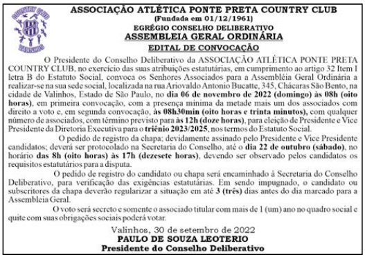 convocacao
